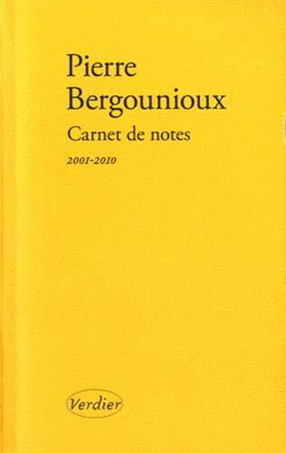 Book Carnet de notes Bergounioux