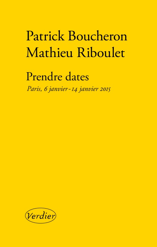 Knjiga Prendre dates BOUCHERON P