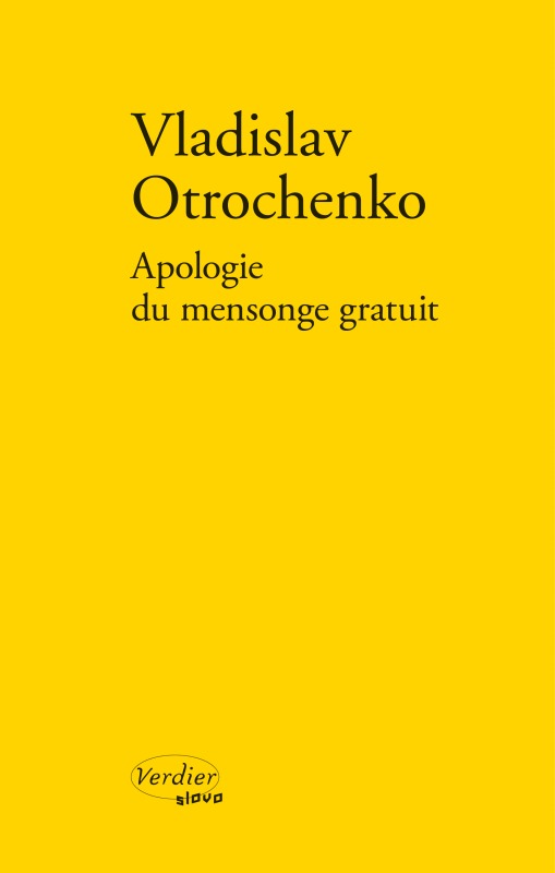 Livro Apologie du mensonge gratuit OTROCHENKO VLADISLAV