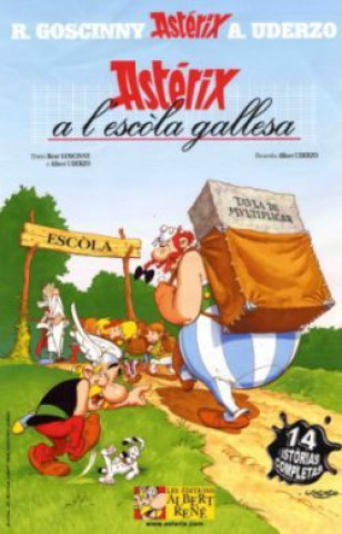 Kniha Astérix et la rentrée gauloise (version occitane) GOSCINNY-R+UDERZO-A