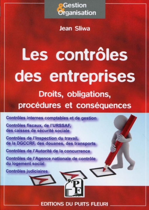 Boek Les contrôles en entreprises Sliwa