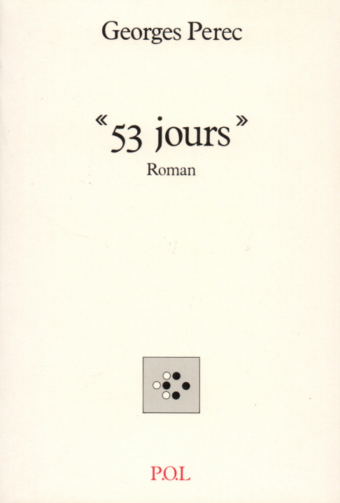 Knjiga "53 jours" Perec