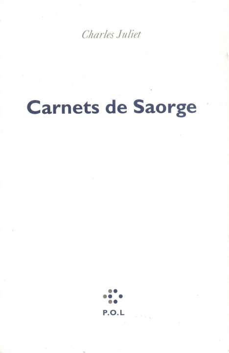 Kniha Carnets de Saorge Juliet