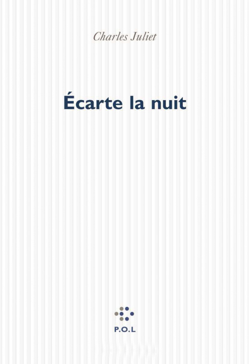 Kniha Écarte la nuit Juliet