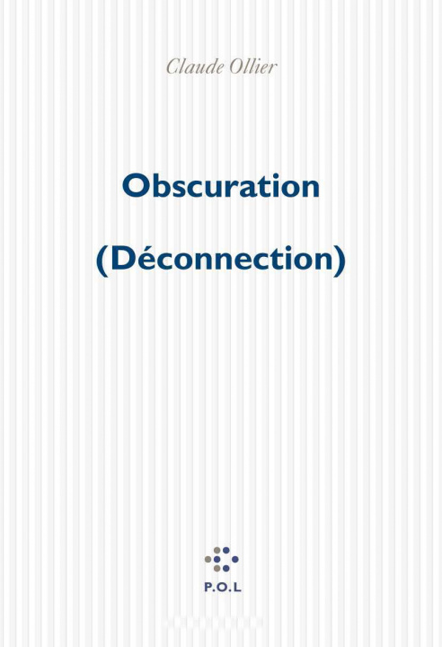 Book Obscuration Ollier