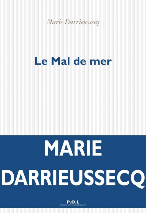 Knjiga Le Mal de mer Darrieussecq