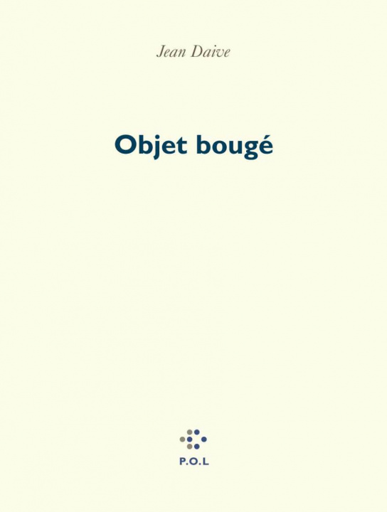 Knjiga Objet bougé Daive