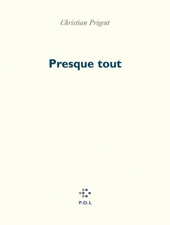 Book Presque tout Prigent