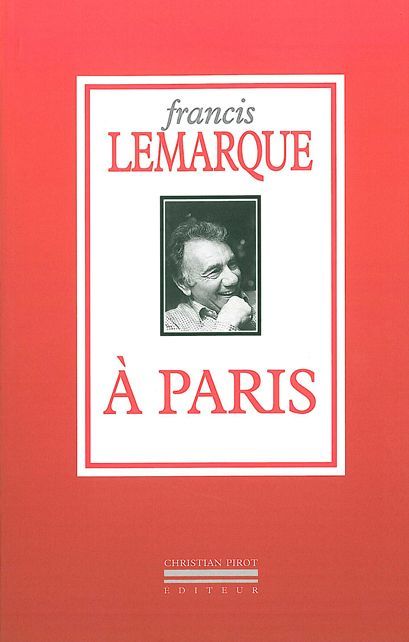 Knjiga A Paris Francis Lemarque