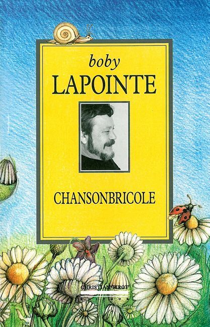 Knjiga Chansonbricole Boby Lapointe
