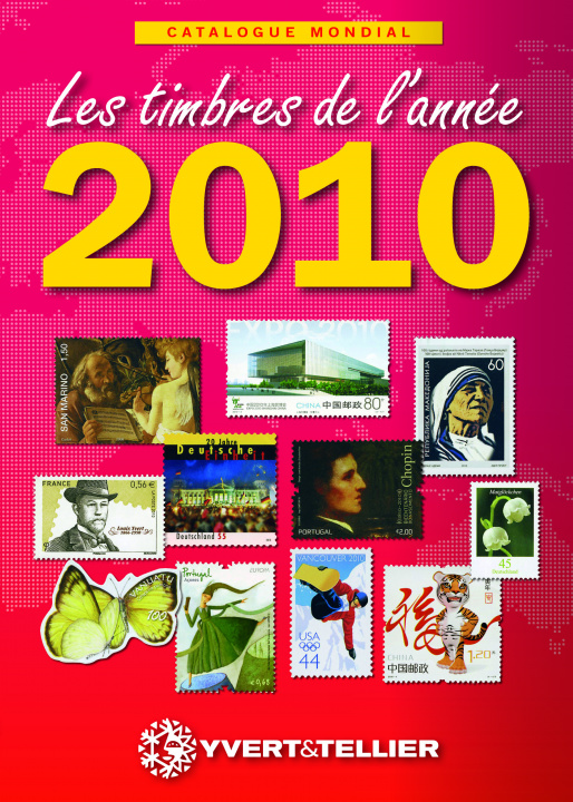 Könyv CATALOGUE MONDIAL DES TIMBRES DE L ANNEE 2010 ET TELLIER
