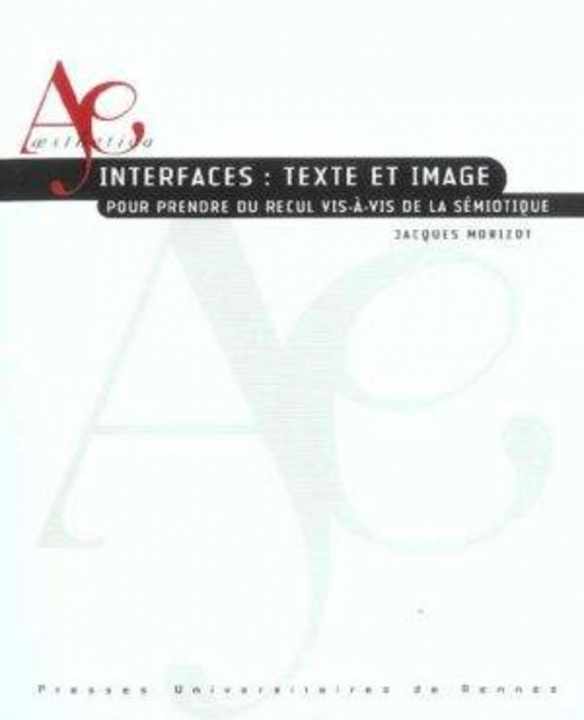 Knjiga INTERFACES TEXTE ET IMAGE Morizot
