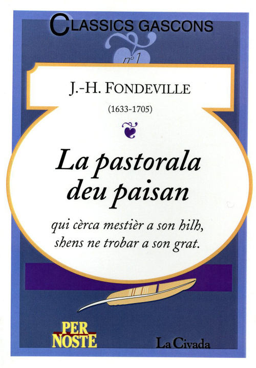 Kniha LA PASTORALA DEU PAISAN J.-H.