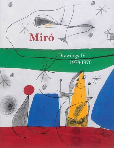 Book Joan Miro:Drawings Vol4 (Vente Ferme) Dupin