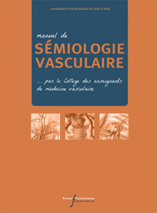 Knjiga Manuel de sémiologie vasculaire PU François Rabelais