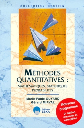 Kniha Méthodes quantitatives mathématiques, statistiques, probabilités Guyard