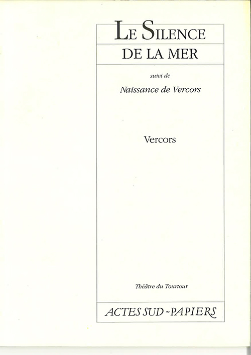 Kniha Le silence de la mer suivi de Naissance de Vercors (extraits de La bataille du silence) Vercors