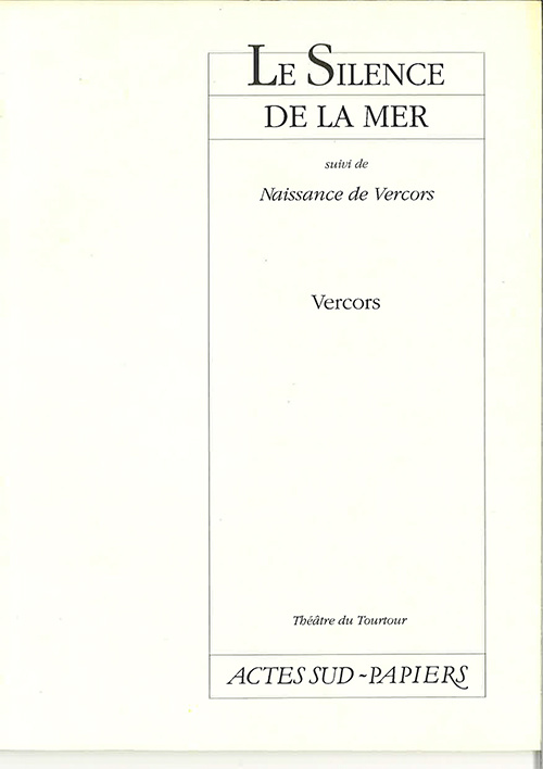 Buch Le silence de la mer suivi de Naissance de Vercors (extraits de La bataille du silence) Vercors