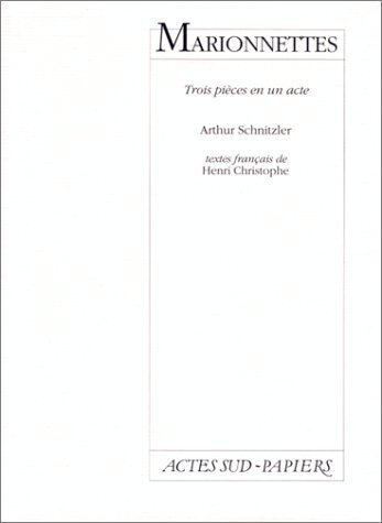 Knjiga Marionnettes Schnitzler