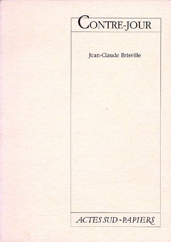 Boek Contre-Jour Brisville