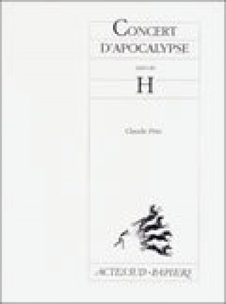 Buch Concert d'apocalypse, suivi de : H Prin