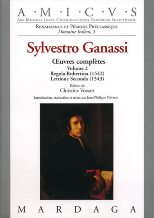 Boek SYLVESTRO GANASSI - OEUVRES COMPLETES VOLUME 2 VOSSART