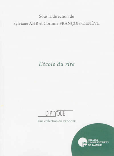 Kniha L'ECOLE DU RIRE AHR S. ET FRANCOIS-D