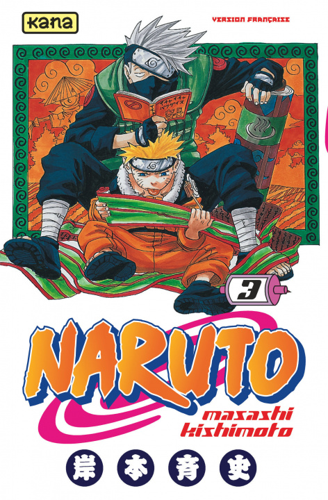 Kniha Naruto - Tome 3 Masashi Kishimoto