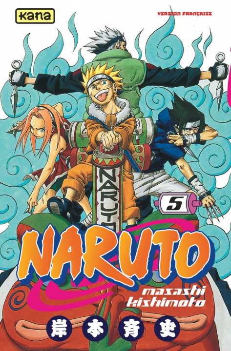 Kniha Naruto - Tome 5 Masashi Kishimoto