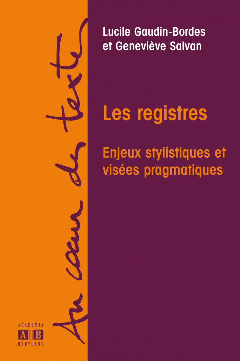 Buch LES REGISTRES Gaudin