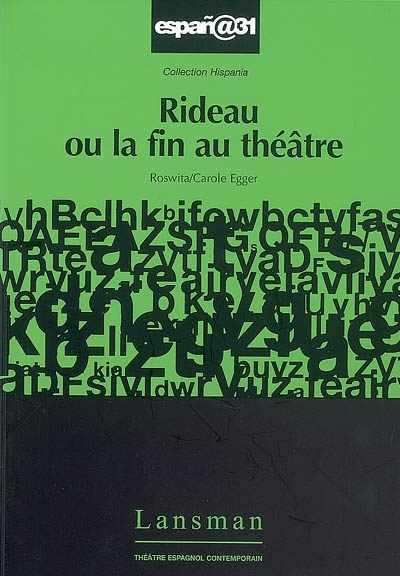 Libro RIDEAU OU LA FIN AU THEATRE 