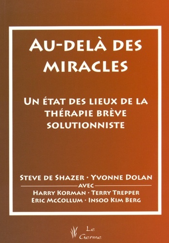 Libro AU DELA DES MIRACLES collegium