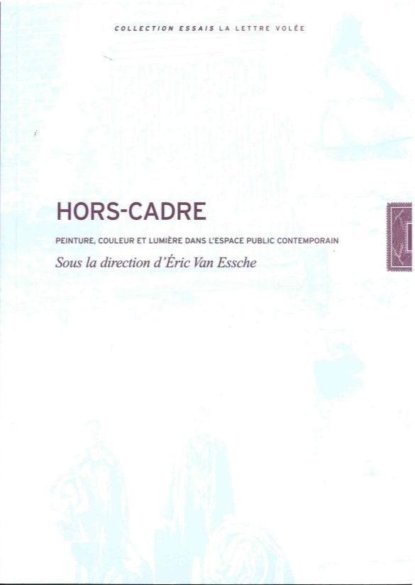 Kniha Hors-Cadre Eric Van Essche