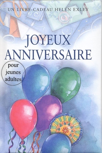Boek joyeux anniversaire - adulte - nlle edition Exley h