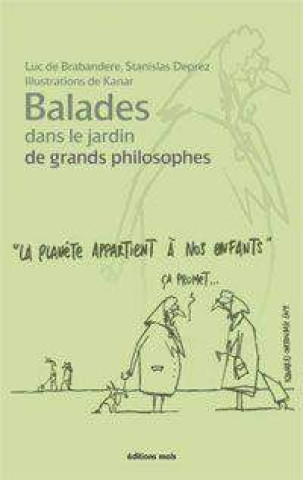 Carte Balades dans le jardin de grands philosophes de Brabandere