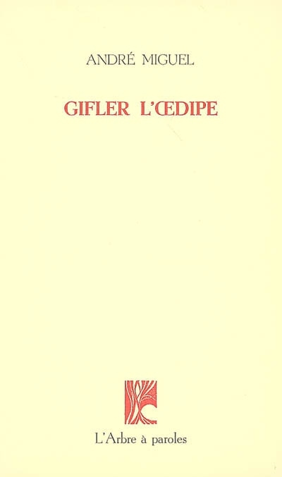 Libro GIFLER L'OEDIPE MIGUEL ANDRE