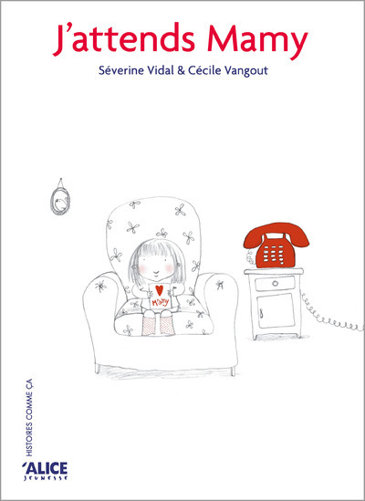 Boek J'attends Mamy Séverine Vidal