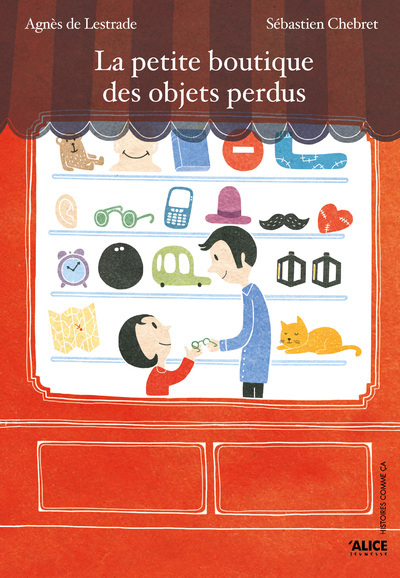Kniha La Petite boutique des objets perdus Sébastien Chebret