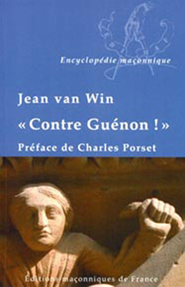 Book Contre Guénon Van Win
