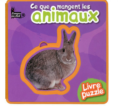 Libro Ce que mangent les animaux livre puzzle collegium