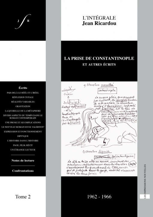 Boek L'INTEGRALE JEAN RICARDOU 2 Jean RICARDOU