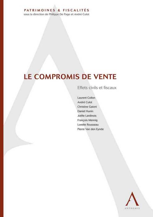 Könyv LE COMPROMIS DE VENTE collegium
