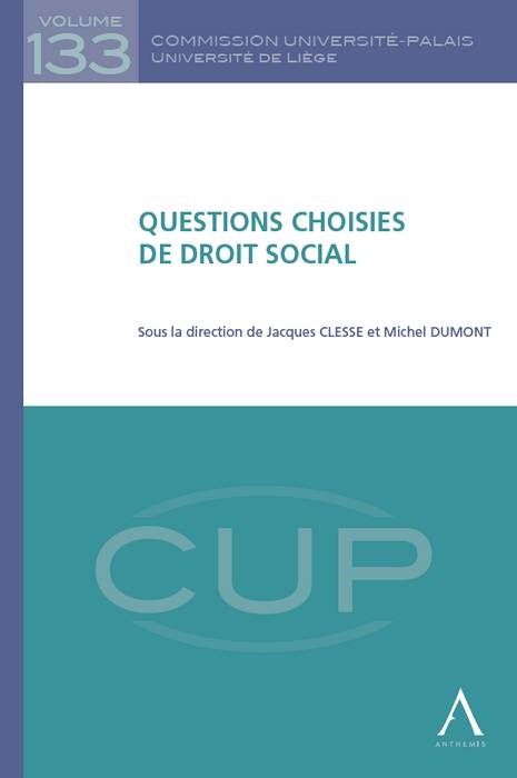 Knjiga QUESTIONS CHOISIES DE DROIT SOCIAL collegium