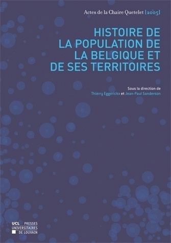 Kniha HISTOIRE DE LA POPULATION DE LA BELGIQUE ET DE SES TERRITOIRES EGGERICKX