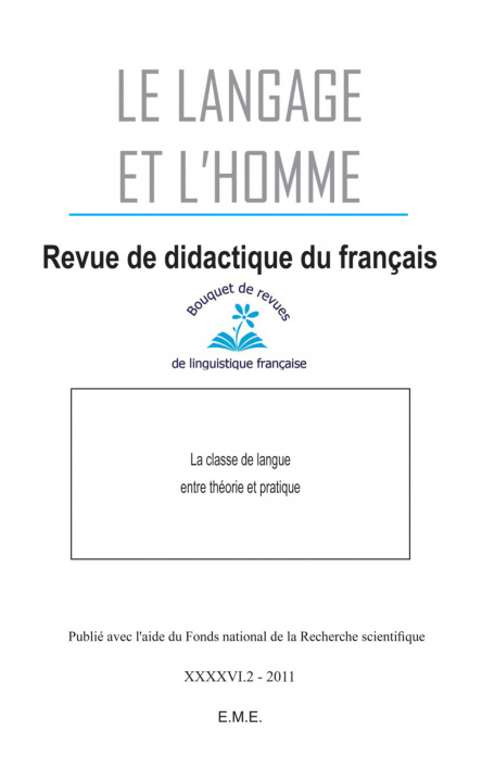 Boek Le Langage et l'Homme 