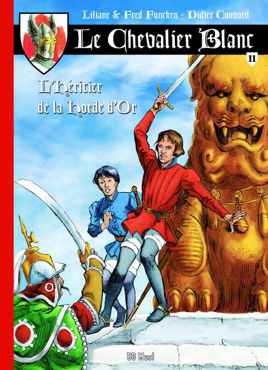 Carte LE CHEVALIER BLANC T11 LILIANE ET FRED FUNC