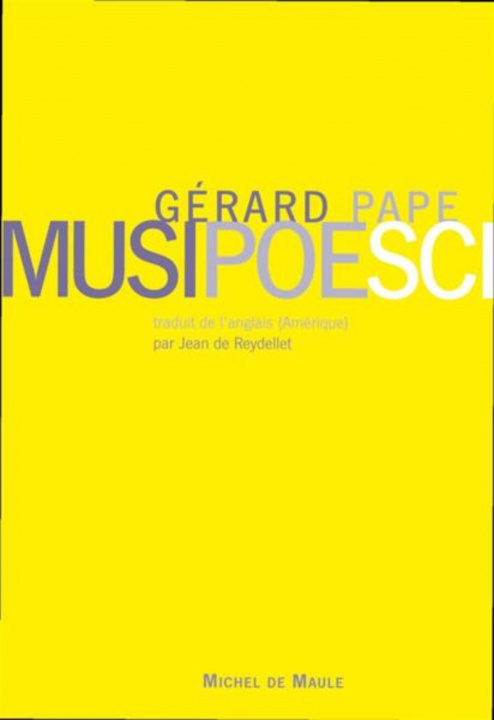 Buch MUSIPOESCI PAPE