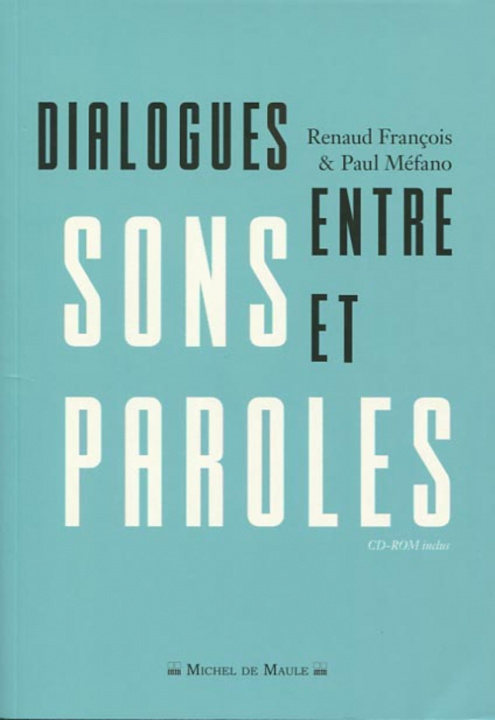 Kniha Dialogues entre sons et paroles Méfano