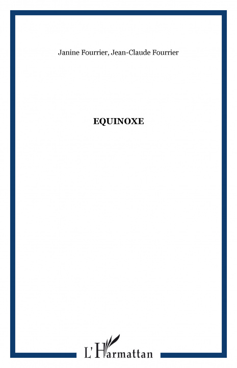Книга Equinoxe Fourrier