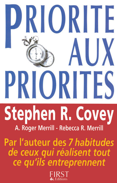 Kniha Priorité aux Priorités Stephen M. R. Covey